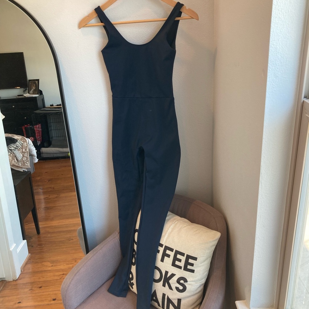 Girlfriend Collective Navy Onesie XS